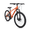 Orange, variant on CYBIC 26 inch Mountain Bike for Adults & Teens, 21-Speed MTB Bicycle for Men & Women, Dual Disc Brakes, Suspension Fork, Comfort Saddle