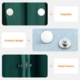 thumbnail image 4 of Curtain Magnetic Clasps - Curtain Magnet Clips for Preventing Light from Leaking & Curtains from Being Blown Around, Stainless Steel Curtain Magnets Closure with Tack 3 Pairs, 4 of 5