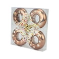 thumbnail image 4 of 4 colgantes de donut para colgar en la pared del dormitorio, decoración navideña. Oro, 4 of 9