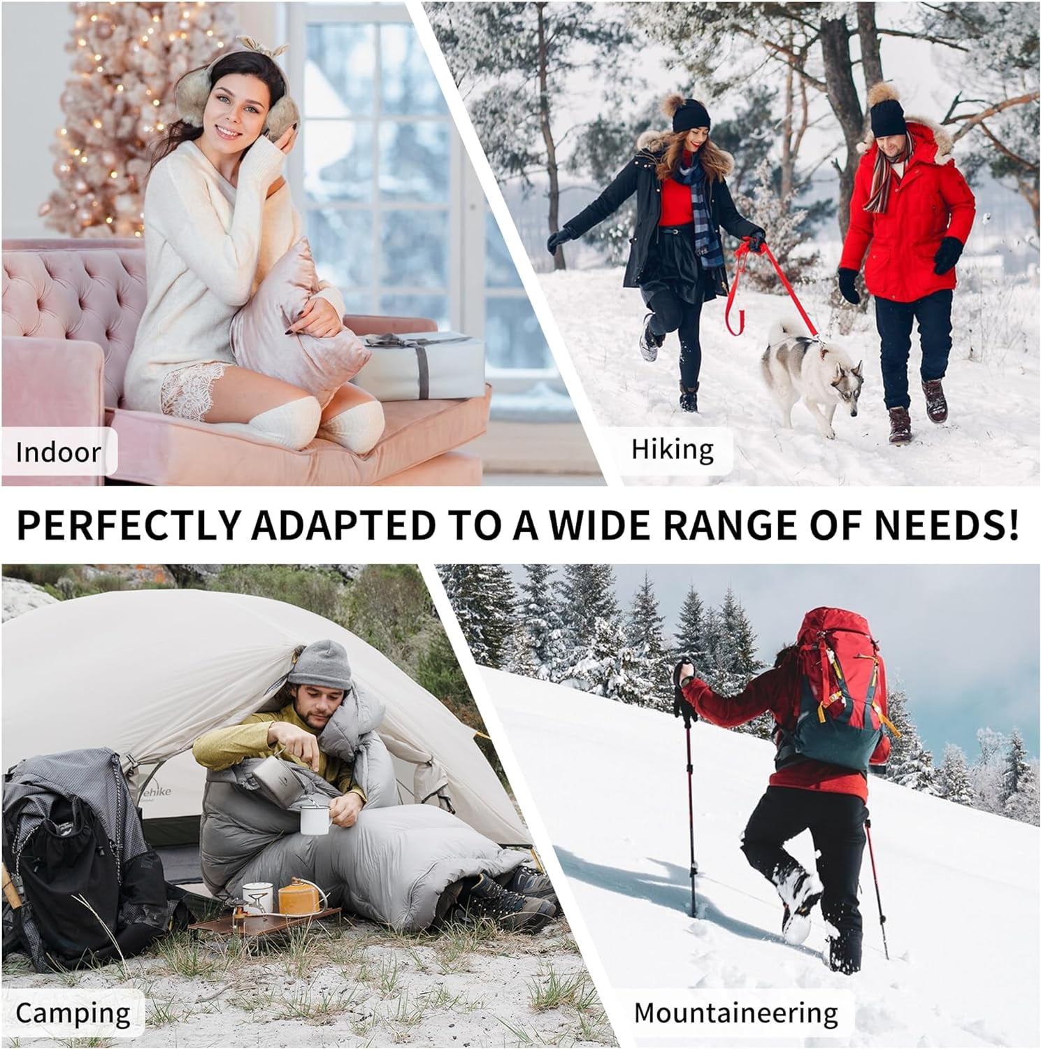Naturehike Ultralight Down Sleeping Bag, 650FP Backpacking Sleeping Bag for Adults