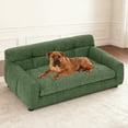 thumbnail image 2 of Jakoola 38" Pet Bed Couch, Big Dog Sofa for Medium and Large Dogs, 28.5" Seat Width, Green, 2 of 10