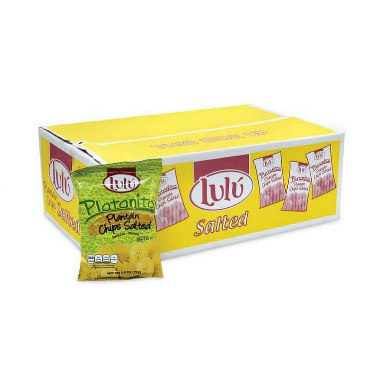 Platanitos Plantain Chips, 2.5 oz/Pack, 30 Packs/Carton, Ships in 1-3 Business Days Platanitos Plantain Chips, 2.5 oz/Pack, 30 Packs/Carton, Ships in 1-3 Business Days