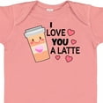 thumbnail image 4 of Inktastic I Love You a Latte with Coffee Cup Boys or Girls Baby Bodysuit, 4 of 5