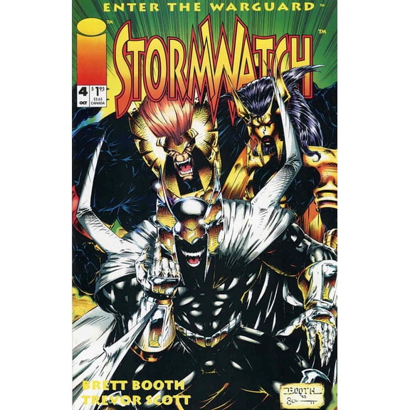 Stormwatch #4 VF ; Image Comic Book