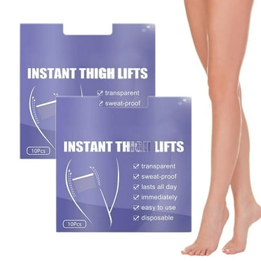 Instant Thigh Lifting, Pack Of 20 Transparent Adhesive Strips Thigh Tightening, Tape For Thigh Tightening, Invisible Leg Firming Stickers, Firming Thigh Tape