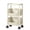 Khaki, variant on Kitchen Storage Rack with Baskets, Multi-Tier Vegetable Basket Organizer Floor Standing Shelf Unit for Pantry, Space Saving Utility Storage Tower for Produce, Snacks, and Pantry Items