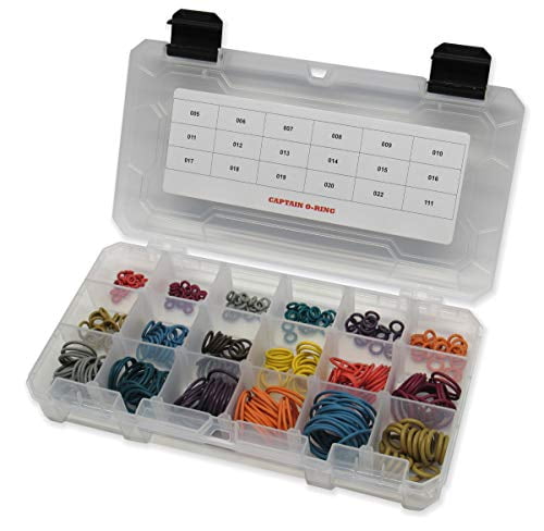 Paintball O-Ring Kit For Smart Parts Ion/Ion XE - Color Coded, 300+ O-Rings, Deluxe Rebuild Set