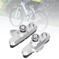 thumbnail image 4 of Bike C-Brake Pads, Brake Rubber Blocks Durable With Rubber And Aluminum For Riding For Most People Silver, 4 of 8