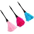 thumbnail image 6 of Feather Duster - Turkey Feather Duster Soft Brush with Black Handle, Home Furniture,Keyboard,Car Cleaning Tools, 6 of 6