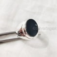 thumbnail image 2 of Black Onyx Mans Ring, Natural Flat Black Onyx Ring, December Birthstone, Silver Jewelry, 925 Silver Ring, Heavy Mens Ring, Arabic Design, Ottoman Style Ring, Christmas, Wedding Mens Signet Ring, 2 of 9