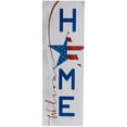 thumbnail image 2 of Northlight Americana "Welcome Home" Wooden Porch Board Sign Decoration - 35.75", 2 of 6