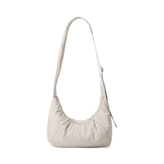 Elegant Nylon Dumpling Bags Large Capacity Casual Shoulder Handbag for Women