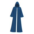 thumbnail image 1 of capa con capucha Hugo disfraz de Halloween Azul S, 1 of 10