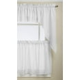 thumbnail image 2 of Ribbon Eyelet Valance, 60 by 12-Inch, White, 2 of 2