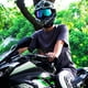 Masques de Moto, Masques de Course hors Route Résistant aux Rayures Lunettes Pliables Antipoussière Pad Sangles Réglables Douces Motocross Adulte – image 5 sur 5