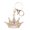 Pink, variant on Crown Rhinestone Keychain Cute Crystal Pendant Bag Charm Purse Decoration Auto Key Accessory, Pink (3.15 inches / 8 cm)