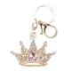 thumbnail image 2 of Llavero con dije, llavero con diamantes de imitación, forma de corona, lindo llavero, colgante, rendimiento finamente afinado, 2 of 9