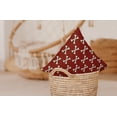 thumbnail image 4 of Simply Daisy 18" x 18" Cross Bones Decorative Throw Pillow, Maple Red, 4 of 4