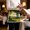 Amber, Moss Green, variant on Summer Island Waitress Apron with 3 Pockets, Coastal Flowers Beach Sea View Server Aprons Waterproof Kitchen Restaurant Half Waist Apron for Men Women