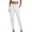 White, variant on Lenpel Womens Casual Cropped Pants Fall Tapered High Waisted Comfy Ankle Trousers Plain Straight Leg Work Pants with Pockets(White,X-Large)