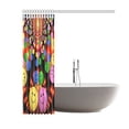 thumbnail image 2 of WOPOP Smiley Shower Curtain Waterproof Fabric Bath Curtain 60x72 inches, 2 of 2