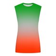thumbnail image 3 of QATAINLAV Tank Tops for Men Sleeveless Crewneck Muscle Tshirts Loose Fit Gym Workout Tanks Fashion Gradient Print Vest Shirts Hoy Oferta Flash Multicolor XL, 3 of 5