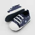 thumbnail image 5 of Baby Boys Girls Canvas Shoes Toddler Sneakers Anti-Slip Infant First Walkers 0-18 Months, 5 of 5
