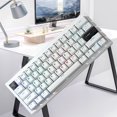 husxh Wireless Customized Mechanical Keyboard RGB Backlit Lighted