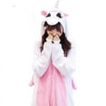 thumbnail image 4 of Pijamas Kigurumi de dibujos animados de Anime, Mono con capucha para mujer adulta, Animal, Halloween, Navidad, punto, cerdo, perro, ropa de dormir, 4 of 4