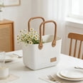 thumbnail image 5 of Grocery Bag Organizer Plastic Tote Storage Bag for Daily Use, Picnics and Household Organization, 5 of 6