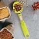thumbnail image 5 of Báscula de alimentos con cuchara, utensilio de cocina, electrónica profesional, portátil, de 0,5 g a 500 g, para medir alimentos, para té, café, polvo Amarillo, 5 of 8
