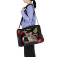 thumbnail image 6 of Cherry Sherpa-Lined Fabric Dog Carrier, 17x10x11.8 in, 900D Oxford Cloth & Nylon Webbing, 43x26x30 cm, 6 of 7