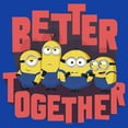 thumbnail image 2 of Men's Minions: The Rise of Gru Better Together  Graphic Tee Royal Blue Medium, 2 of 4