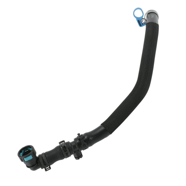 Manguera del radiador Unique Bargains No.T2H8257 para Jaguar XE 2015 Tubo de refrigerante de goma Negro 1 Pc