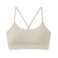 thumbnail image 4 of cocolona Womens Strappy Crisscross Sports Bras Workout Lightweight Breathable Running Yoga Bras Gym Camis, 4 of 4