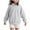 Gray, variant on snilers Girls Hoodies Winter Warm Fluffy Fleece Jacket Hooded Pullover Sweatshirts Cute Fashion Long Sleeve Going Out Tops with Pocket Size 7 Years