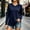 Navy, variant on jjayotai Womens T Shirts Long Sleeve V Neck Basic Tee Curved Hem Tops Casual Loose Fitted Soft Fall Tops Outfits