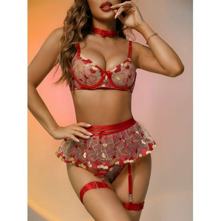 Womens Sexy Sexy Collar Bowknot Hot Girl Hollow Suit Sexy Underwear Sexy  Lingerie Women Sexy Naughty Lace Strappy Teddy