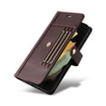 thumbnail image 2 of FOXDOCK Funda tipo Cartera para Samsung Galaxy S21 Ultra – Cubierta de Cuero PU con Múltiples Ranuras, Bolsillo para Efectivo y Correa de Muñeca, 2 of 6