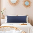 thumbnail image 2 of REGALWOVEN Body Pillowcase Soft 1800 Series Microfiber Long Pillow Cover, Navy Queen, 2 of 5