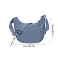 thumbnail image 2 of Bolso Bandolera De Nailon 1Pcs Multi Compartment Nylon Crossbody Bag with Adjustable Waist Strap for Outdoor Cycling Sports and Versatile Commuting 13.78x11.81x1.97" JASKFLY, 2 of 8