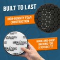 thumbnail image 4 of Pad de pulido Chemical Guys Hex-Logic 16,5 cm, paquete de 2, negro, 4 of 6