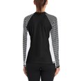 thumbnail image 6 of Women's Long Sleeve Rash Guard UPF 50+ Striped Swim Shirts, 6 of 6