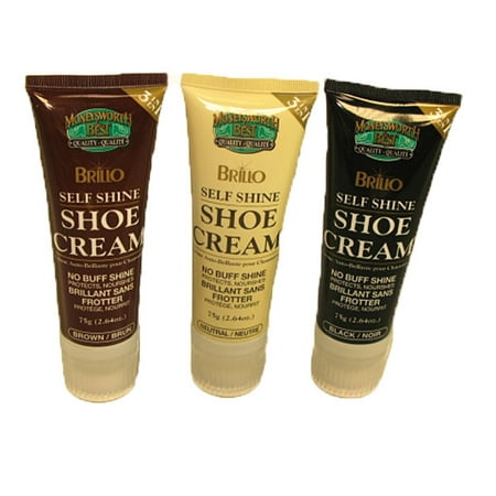 Self Shine 3 in 1 Shoe Cream - Black (Best Shoe Cream Uk)