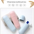 thumbnail image 3 of Caja De Almacenamiento Portátil Para Cepillos De Dientes, Estuche Para Cepillos De Dientes De Viaje Para Acampar, Caja Organizadora De Almacenamiento Para El Baño Y La Salud Y La Seguridad Yuarrent HA025313-01, 3 of 7