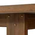 thumbnail image 5 of Better Homes & Gardens Ezra 72inch Rectangular Wood Dining Table, Walnut, 5 of 16