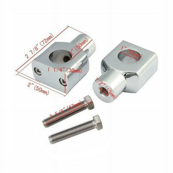 Motorcycle 1" Handlebar Risers For Honda VTX 1300 C R S RETRO VT 750 1100