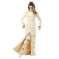thumbnail image 1 of Robe Mummy Pleine Longueur pour Adulte, Costume Mummy à Bandes pour Femme, 1 of 8