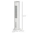 thumbnail image 3 of HomCom 42 in 3-Speed Remote Control Evaporative Air Cooler, 3 of 8