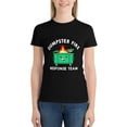 thumbnail image 7 of Dumpster Fire Women’s Short Sleeve Cotton T-Shirt HD Graphic Printed Tee Casual Crew Neck Top S, 7 of 7